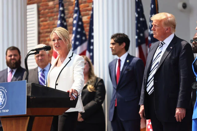 Pat Bondi, fiscal estadounidense en el gobierno de Trump.
