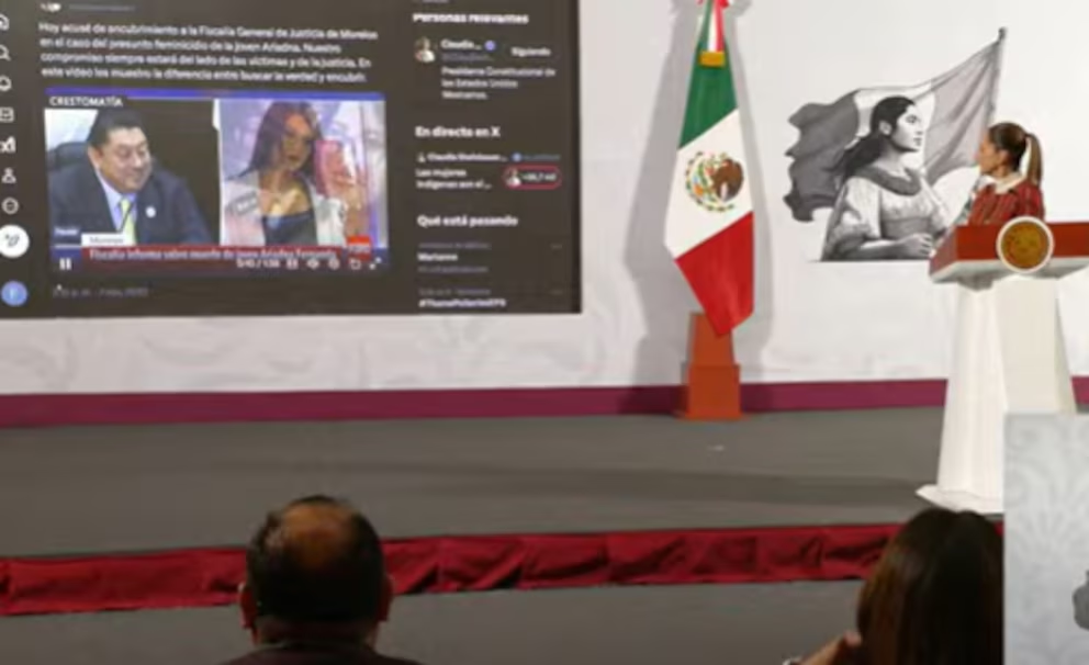 Sheinbaum aplaudió la destitución de Uriel Carmona.
