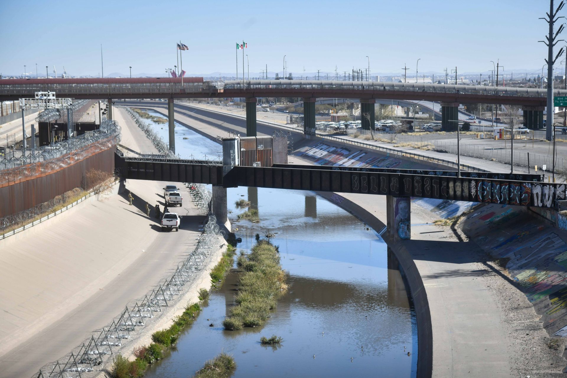 El agua del Río Bravo o Río Grande continúa en disputa. (Cuartoscuro)