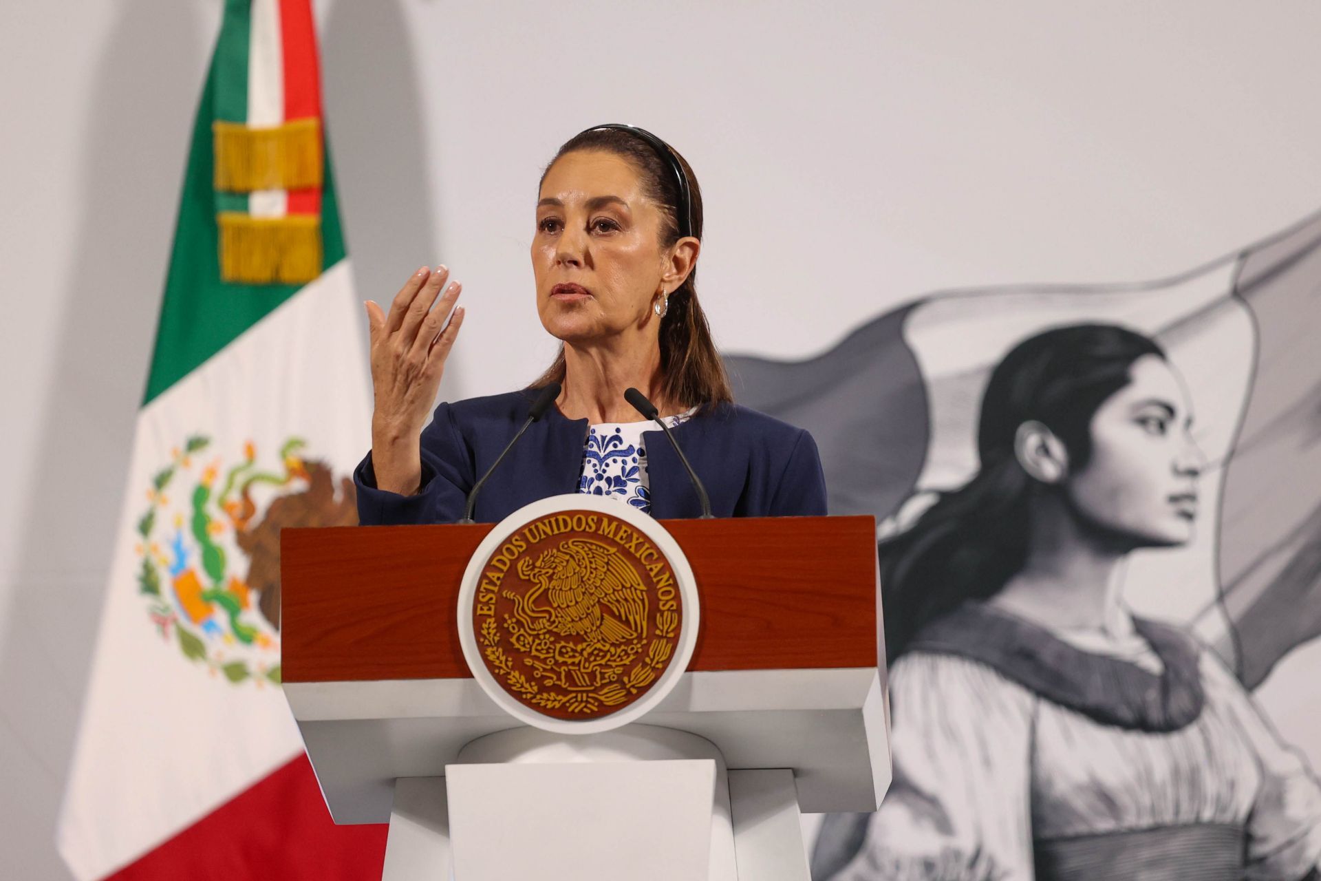 Claudia Sheinbaum, Presidenta de México, habló sobre el encuentro que sostuvo con el Papa Francisco en el Vaticano. (Cuartoscuro)